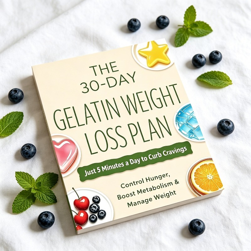 Meal Prep Book - Women's Gelatin Diet Weight Loss Wellness