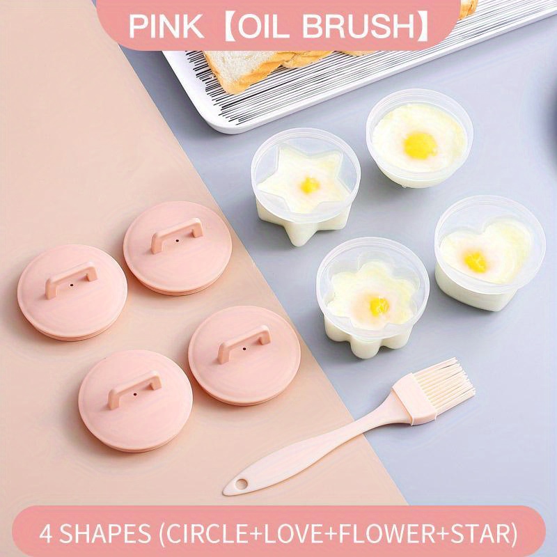 4pcs Cartoon Egg Mold Set, Cre – обзор и цена Meal Prep Egg