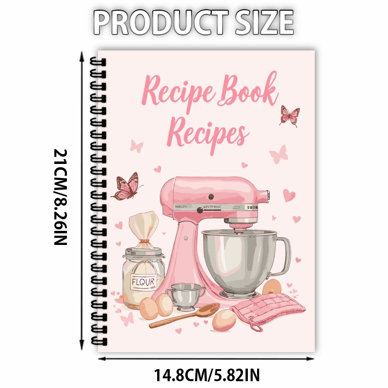 A5 Blank Recipe Book - Persona – обзор и цена Meal Prep Book
