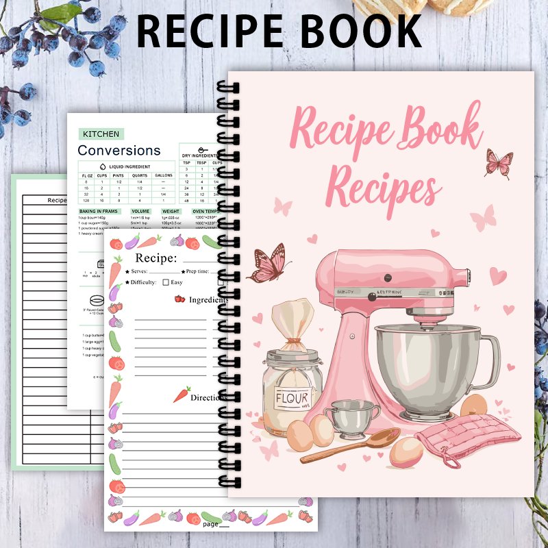 A5 Blank Recipe Book - Persona – обзор и цена Meal Prep Book