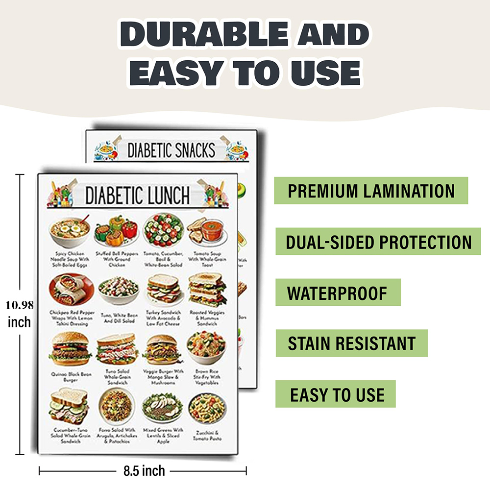 12pcs Diabetic Meal Planner Un – обзор и цена Meal Prep Book