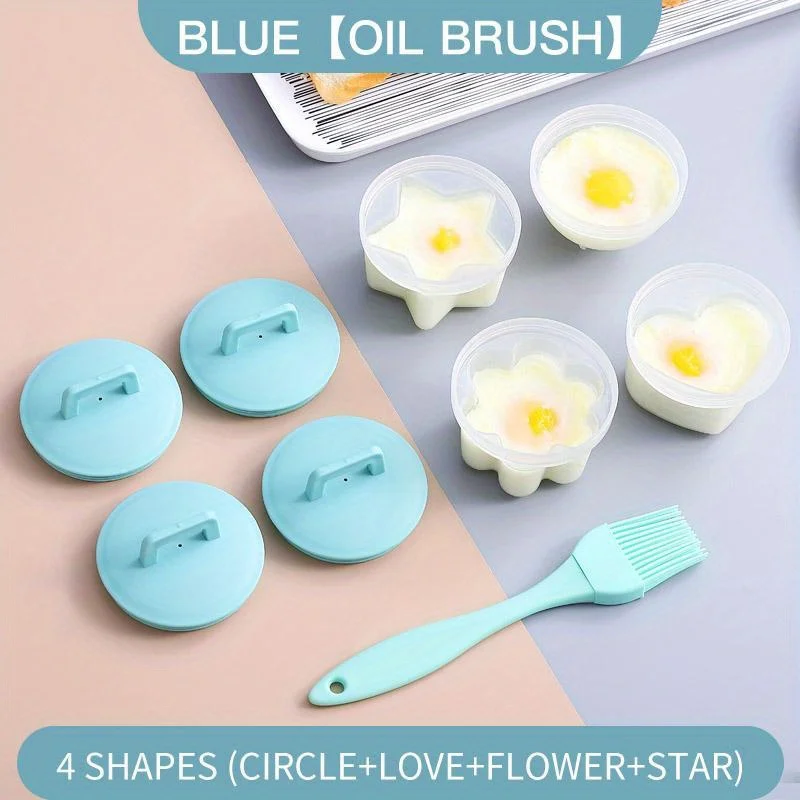 4pcs Cartoon Egg Mold Set, Cre – обзор и цена Meal Prep Egg