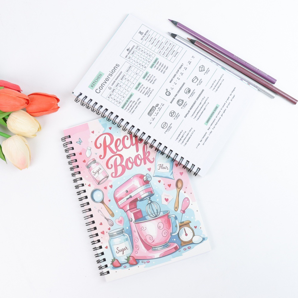 Recipe Notebook 100 Sheets Rec – обзор и цена Meal Prep Book