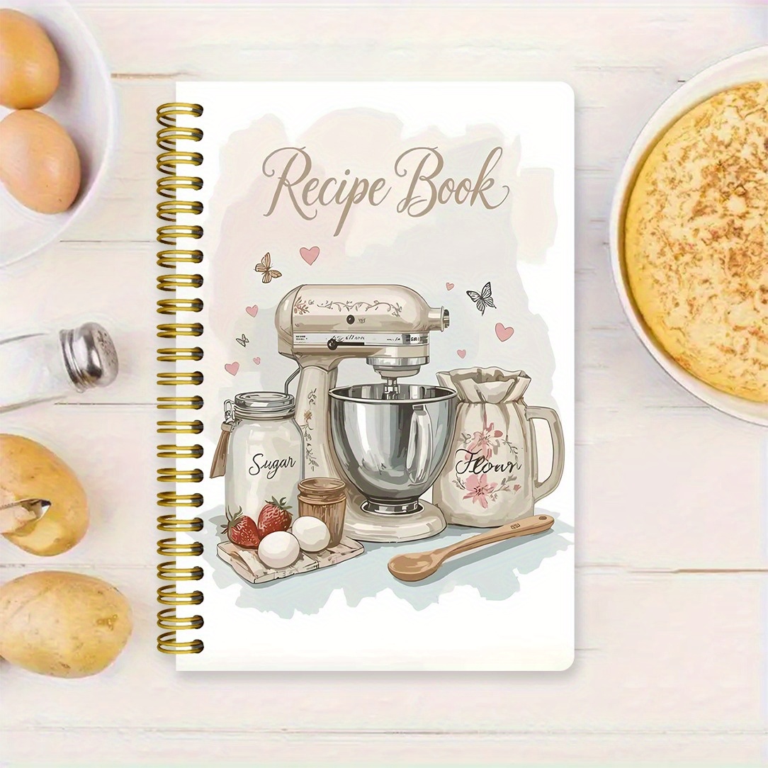 A printed cover notebook with  – обзор и цена Meal Prep Book