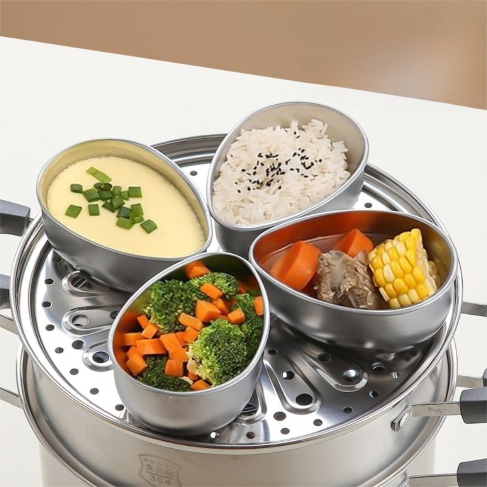 3pcs Creative Stainless Steel  – обзор и цена Meal Prep Egg