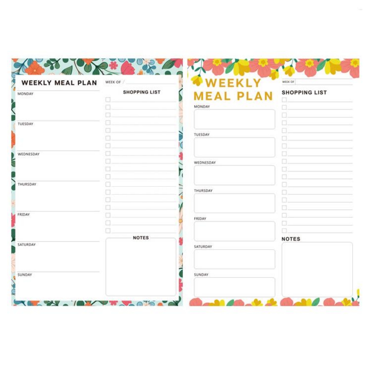 Meal Planner Refrigerator Magn – обзор и цена Meal Prep Grocery List