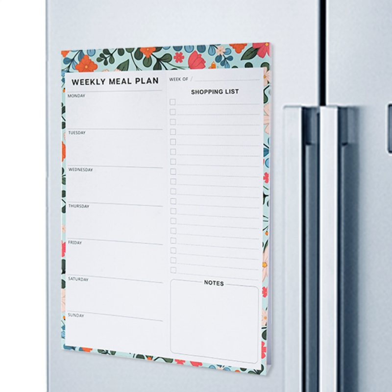 Meal Planner Refrigerator Magn – обзор и цена Meal Prep Grocery List