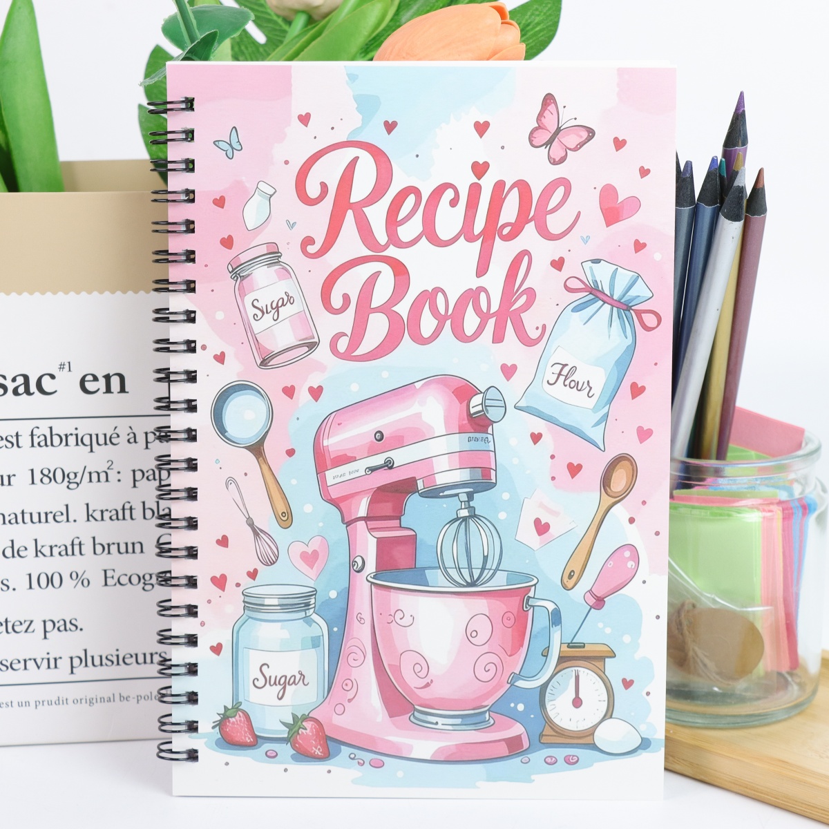 Personal Recipe Book -for Hand – обзор и цена Meal Prep Book