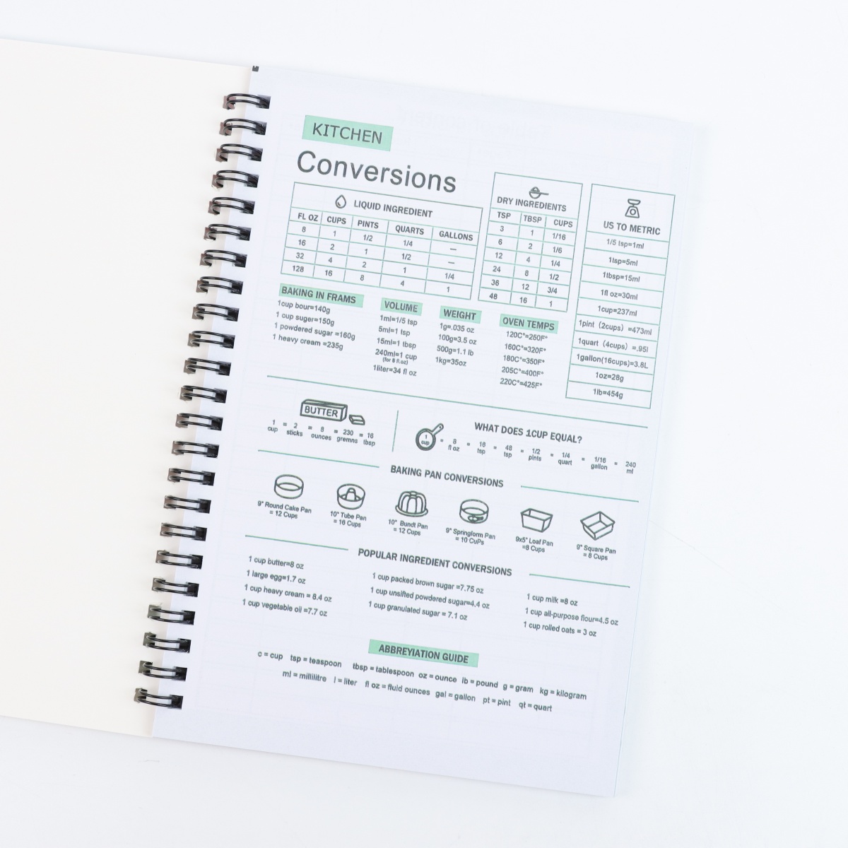 Personal Recipe Book -for Hand – обзор и цена Meal Prep Book