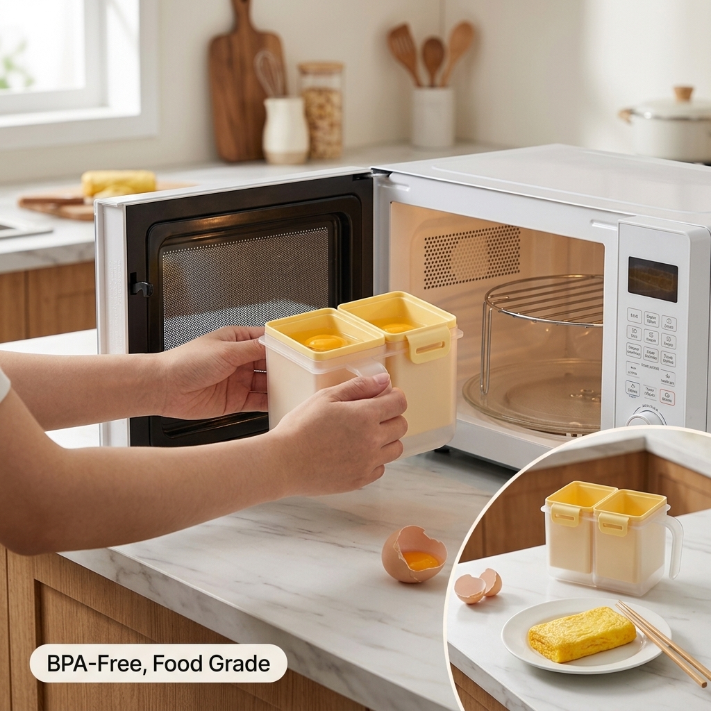 Food Grade PP Microwave Egg Mo – обзор и цена Meal Prep Egg