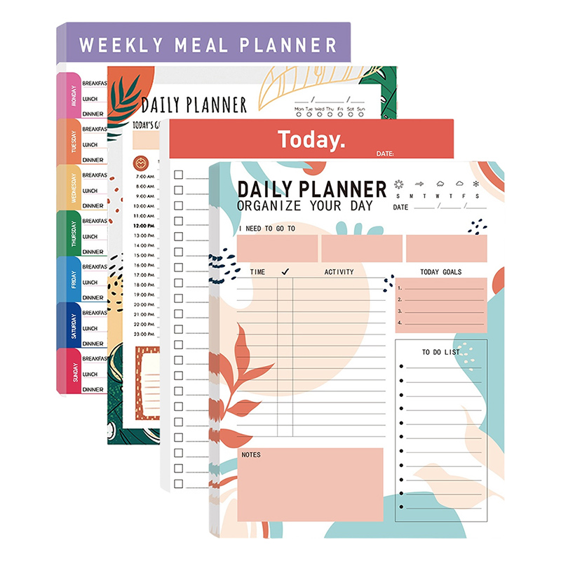 Magnetic Daily Planner Notepad – обзор и цена Meal Prep Book