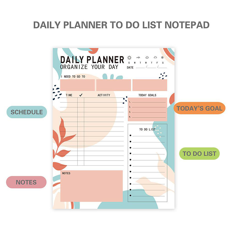 Magnetic Daily Planner Notepad – обзор и цена Meal Prep Book